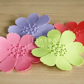 手工皂放置墊 花朵造型